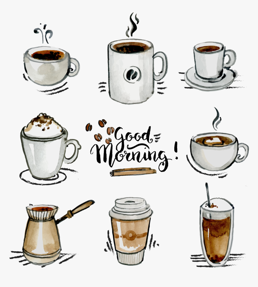 Detail Cup Of Coffee Vector Png Nomer 33