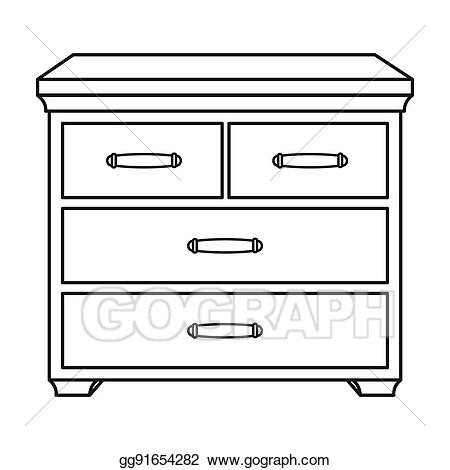 Detail Cupboard Clipart Black And White Nomer 29