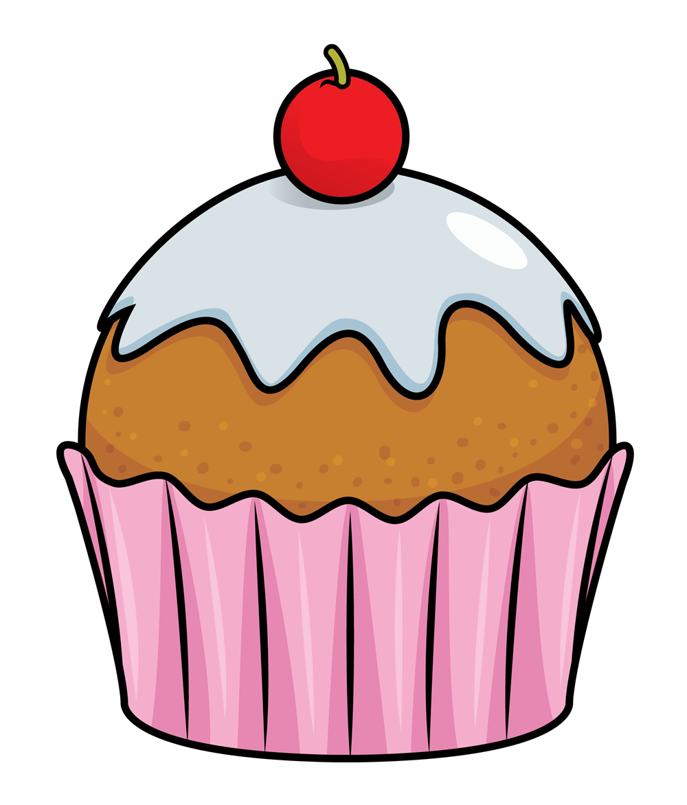 Detail Cupcake Clip Art Nomer 11