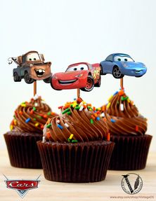 Detail Cupcake Gambar Cars Nomer 16