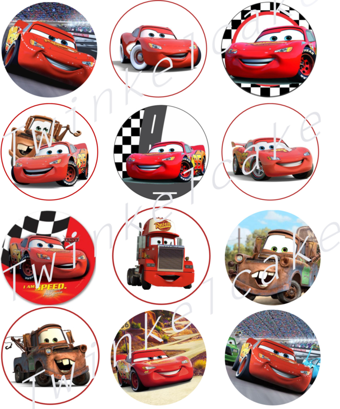 Detail Cupcake Gambar Cars Nomer 22
