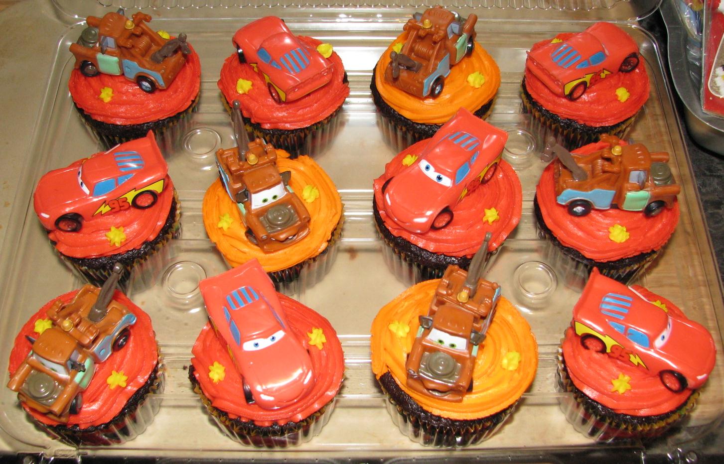 Detail Cupcake Gambar Cars Nomer 31