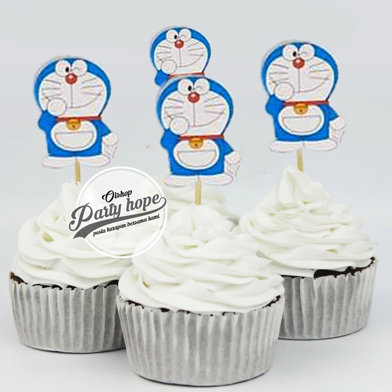 Detail Cupcake Gambar Doraemon Nomer 27