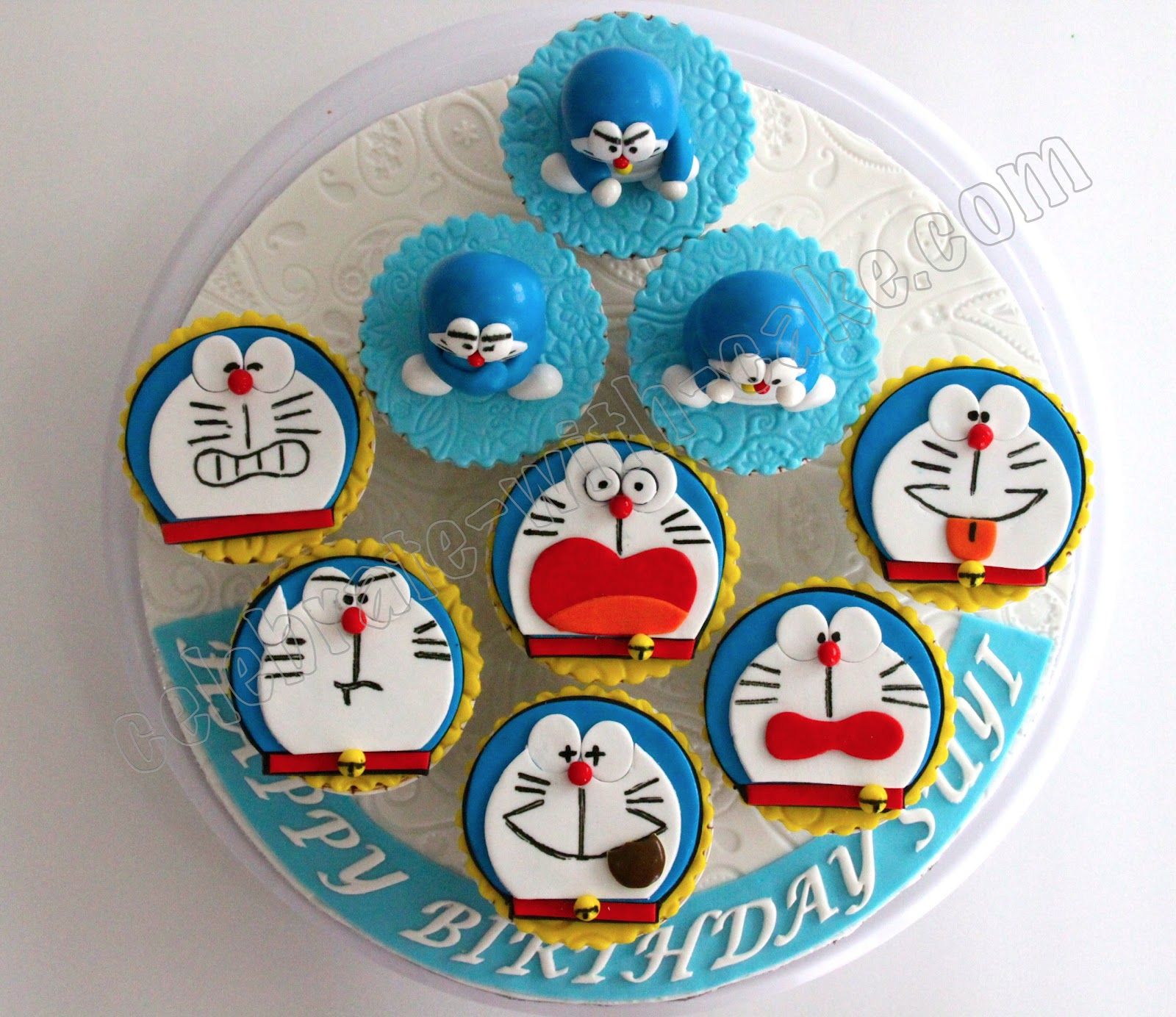 Detail Cupcake Gambar Doraemon Nomer 4