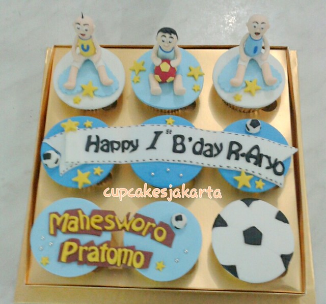 Detail Cupcake Upin Ipin Nomer 14