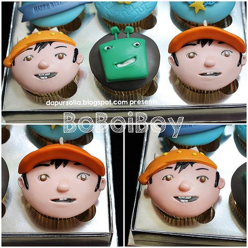 Detail Cupcake Upin Ipin Nomer 45