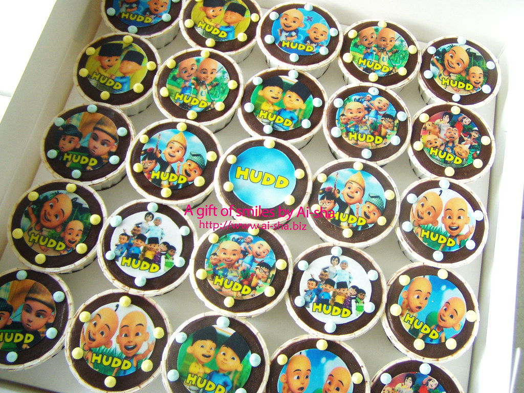 Detail Cupcake Upin Ipin Nomer 7