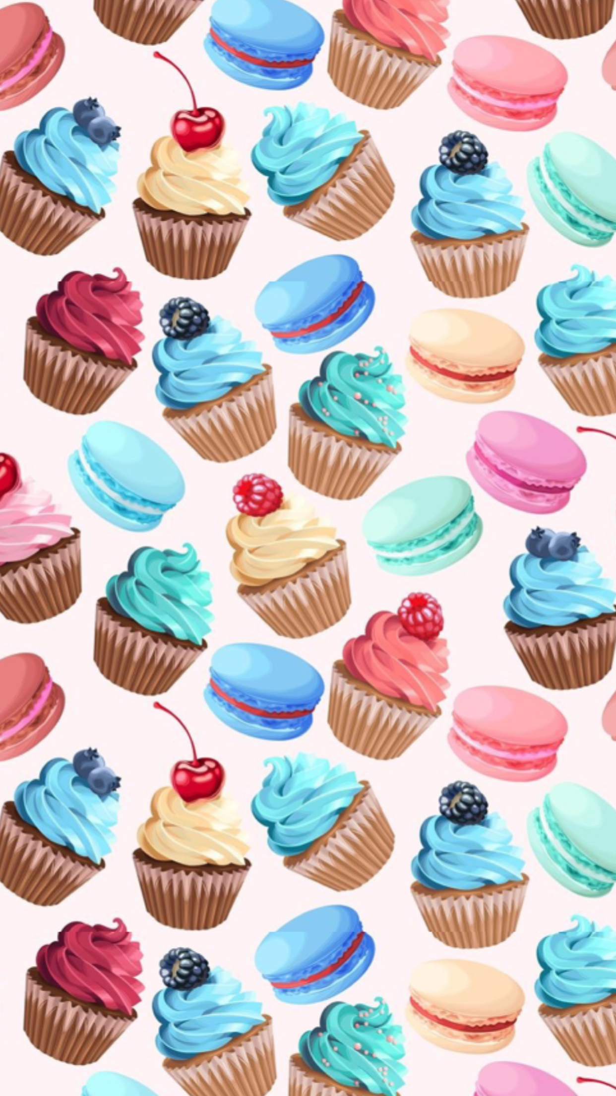 Detail Cupcake Wallpaper Nomer 4