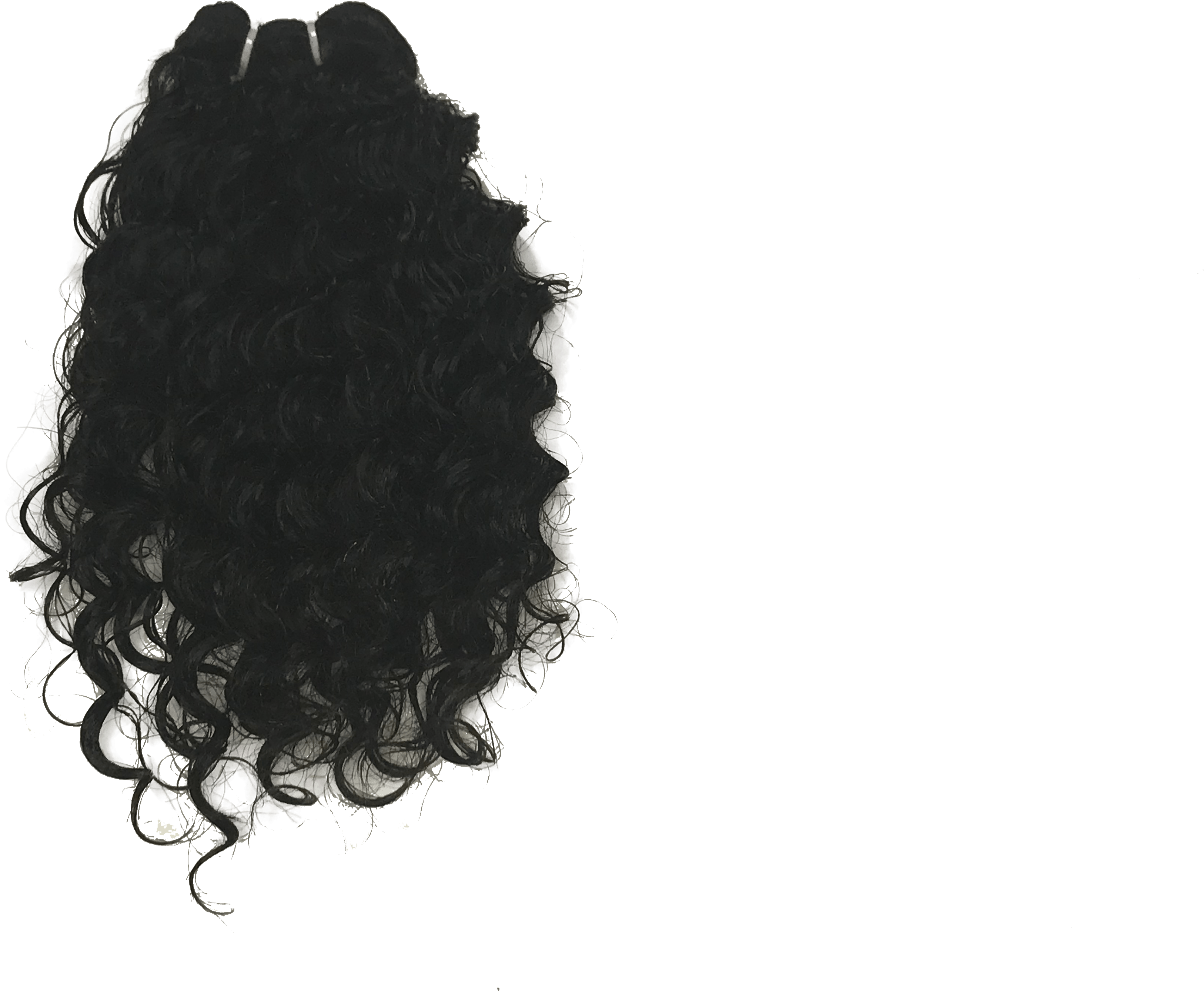 Detail Curly Black Hair Png Nomer 14