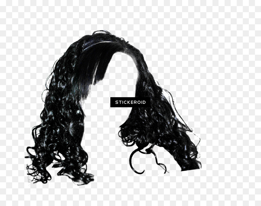 Detail Curly Black Hair Png Nomer 28