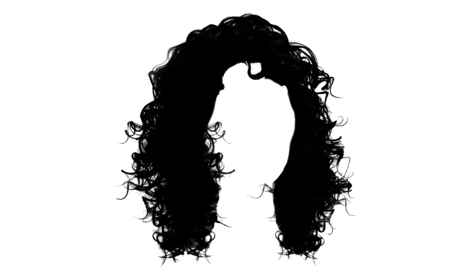 Detail Curly Black Hair Png Nomer 51