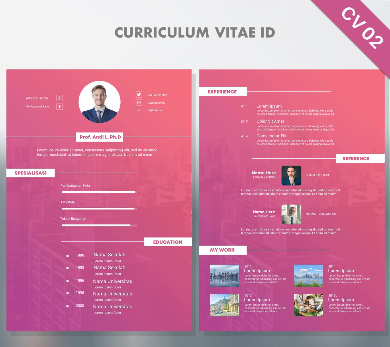 Detail Curriculum Vitae Contoh Nomer 33