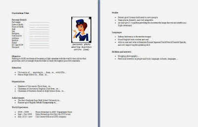 Detail Curriculum Vitae Contoh Cv Nomer 38