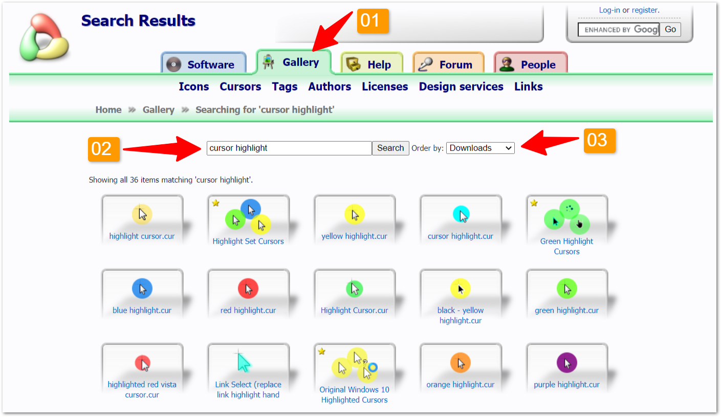 Detail Cursor File Download Nomer 47