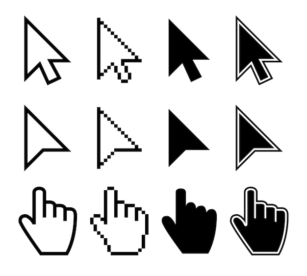 Detail Cursor Icon Vector Nomer 4