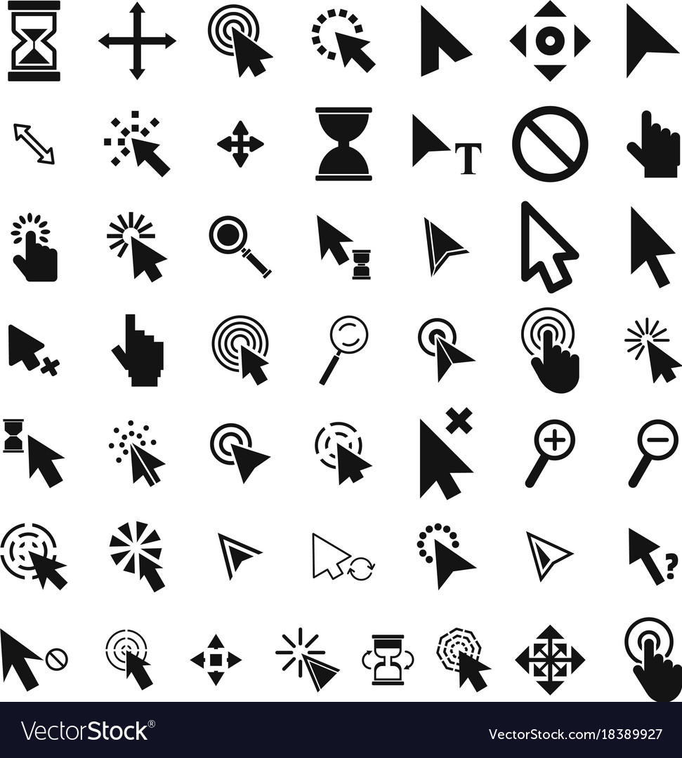 Detail Cursor Icon Vector Nomer 53