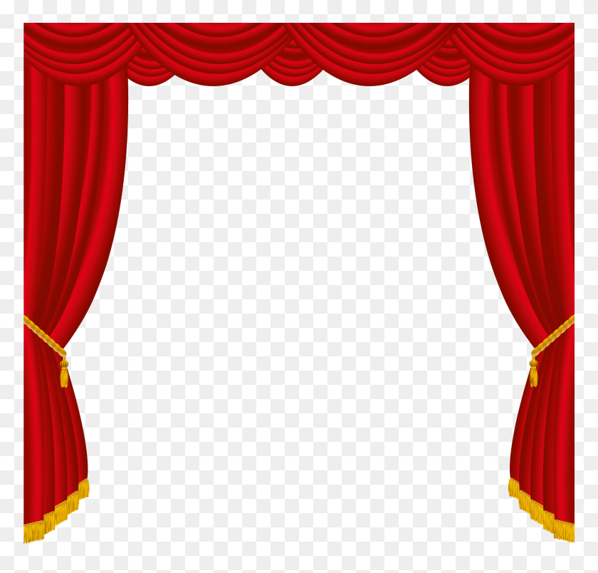 Detail Curtain Clipart Nomer 5