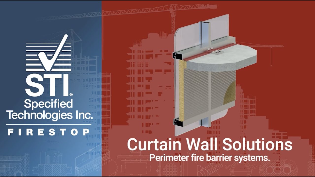 Detail Curtain Wall Firestop Nomer 13