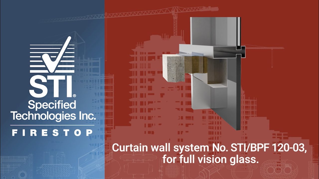 Detail Curtain Wall Firestop Nomer 21