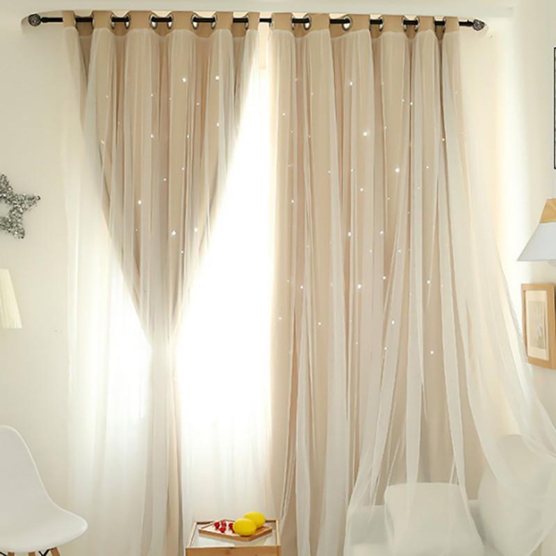 Detail Curtains With Star Cutouts Nomer 15