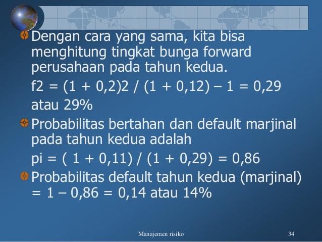 Detail Cut Off Rate Model Diskriminan Tabel Gambar Manajemen Risiko Nomer 7