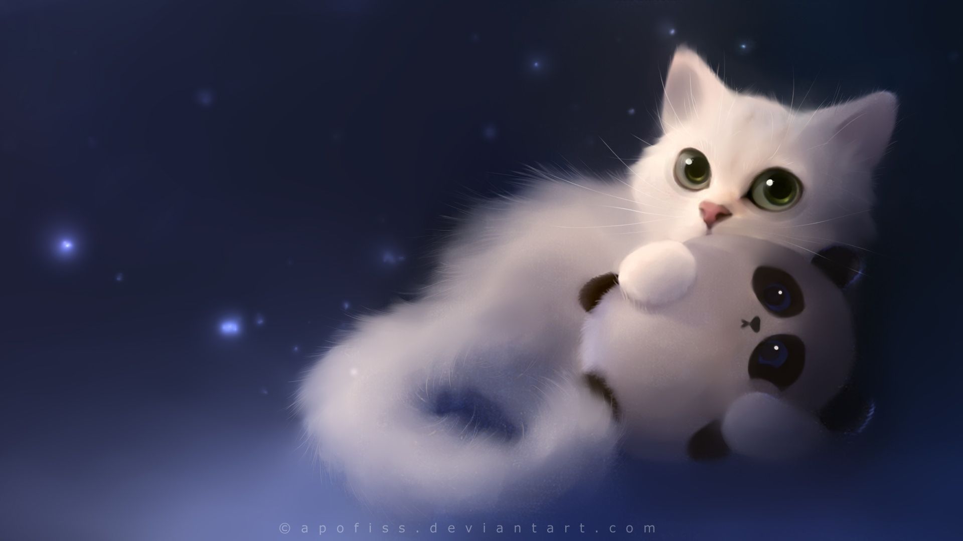 Detail Cute Anime Cat Nomer 2