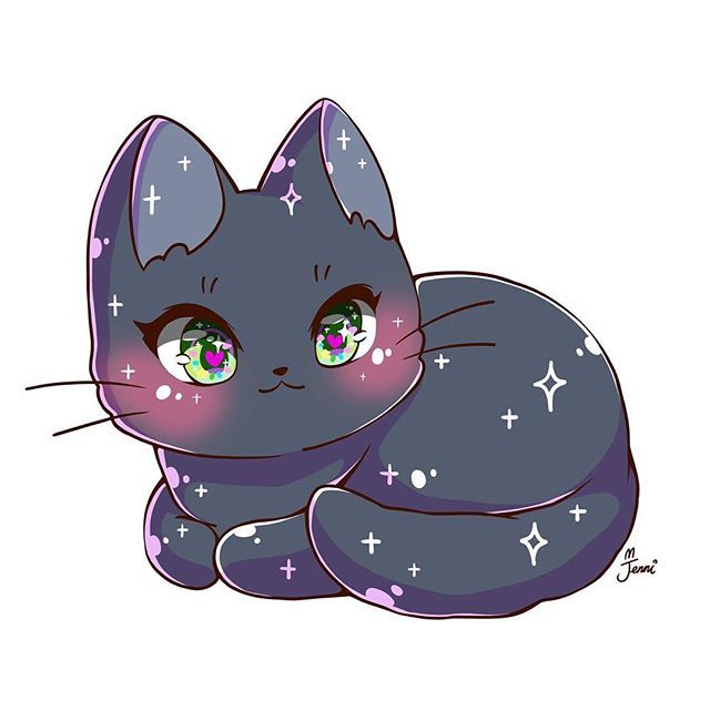 Detail Cute Anime Cat Nomer 11