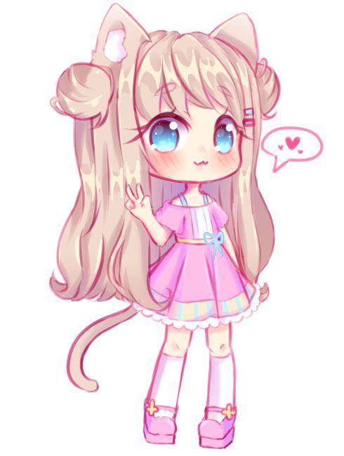 Detail Cute Anime Cat Nomer 25