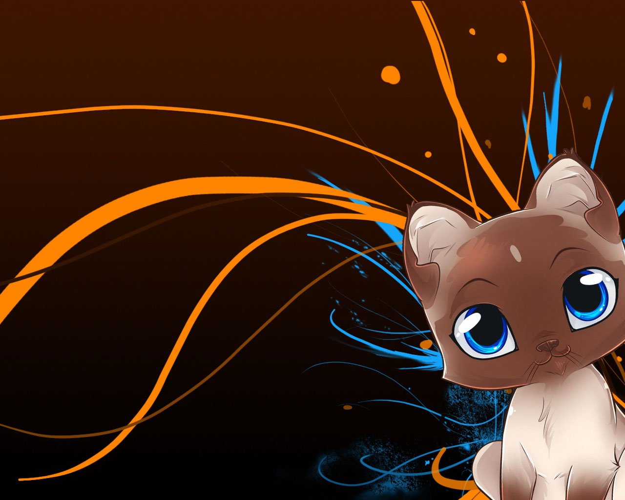 Detail Cute Anime Cat Nomer 43