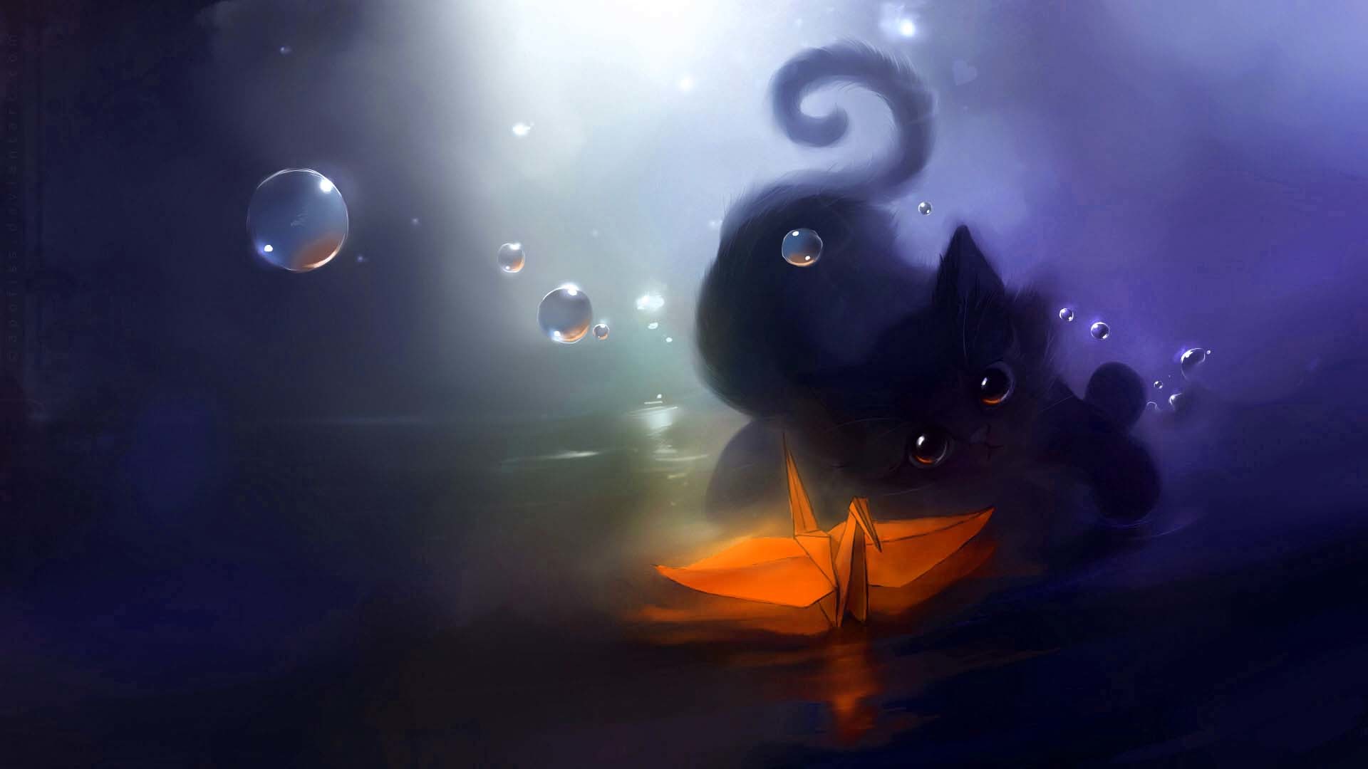 Detail Cute Anime Cat Nomer 51