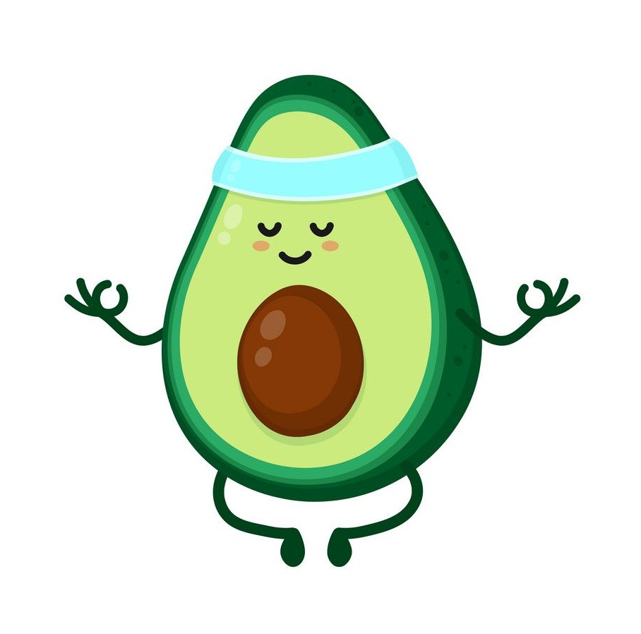 Detail Cute Avocado Clipart Nomer 14