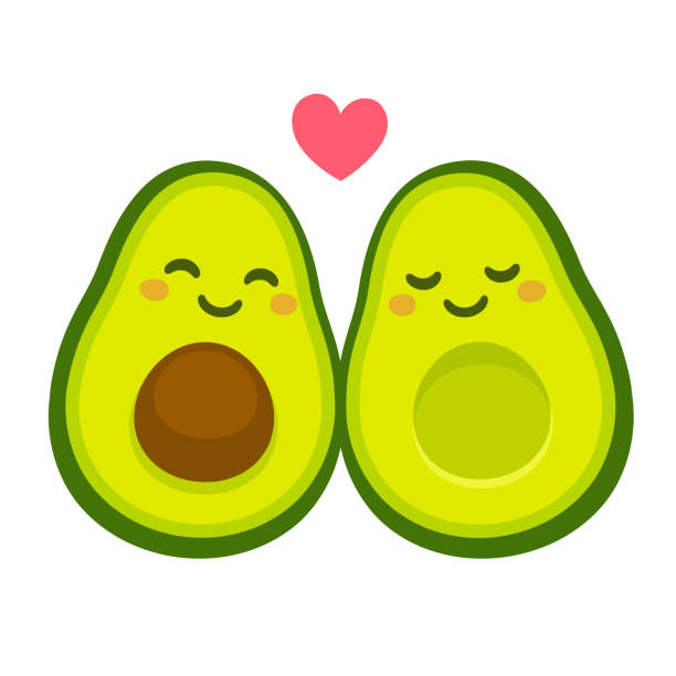 Detail Cute Avocado Clipart Nomer 24