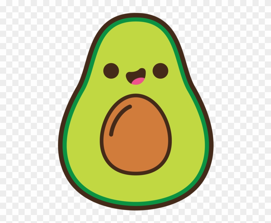 Detail Cute Avocado Clipart Nomer 4