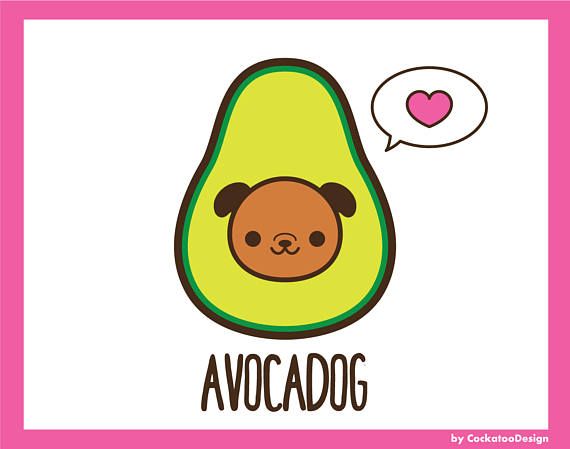 Detail Cute Avocado Clipart Nomer 30