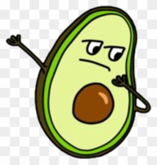 Detail Cute Avocado Clipart Nomer 31