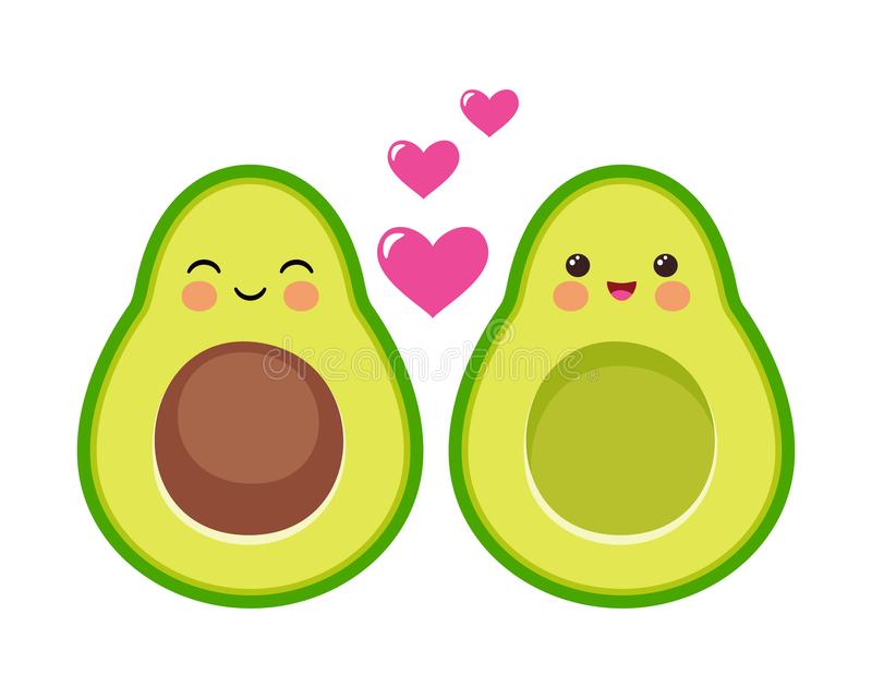 Detail Cute Avocado Clipart Nomer 46