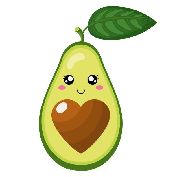 Detail Cute Avocado Clipart Nomer 7