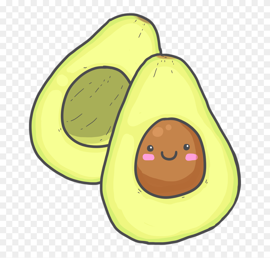 Detail Cute Avocado Clipart Nomer 9