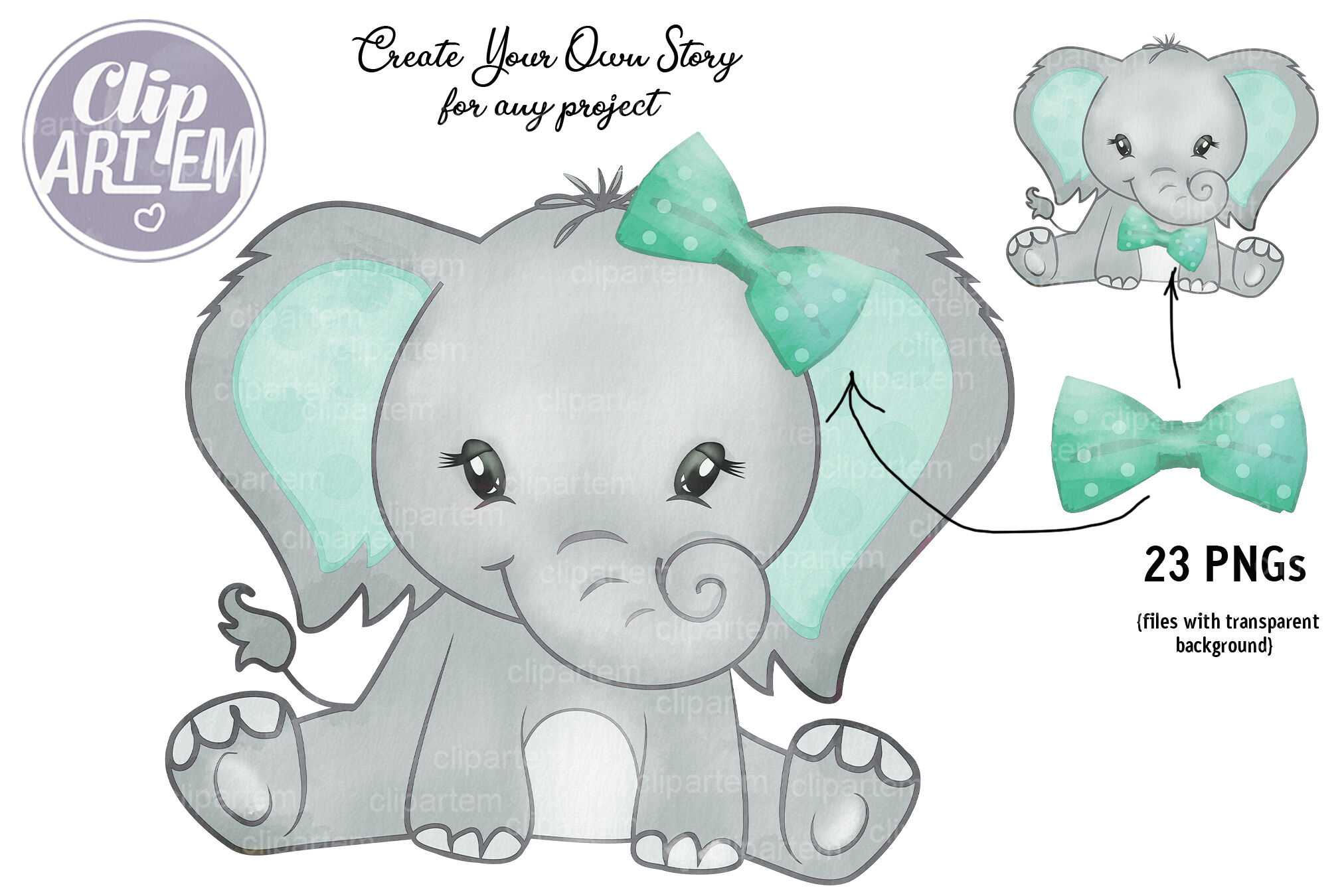 Detail Cute Baby Elephant Png Nomer 42