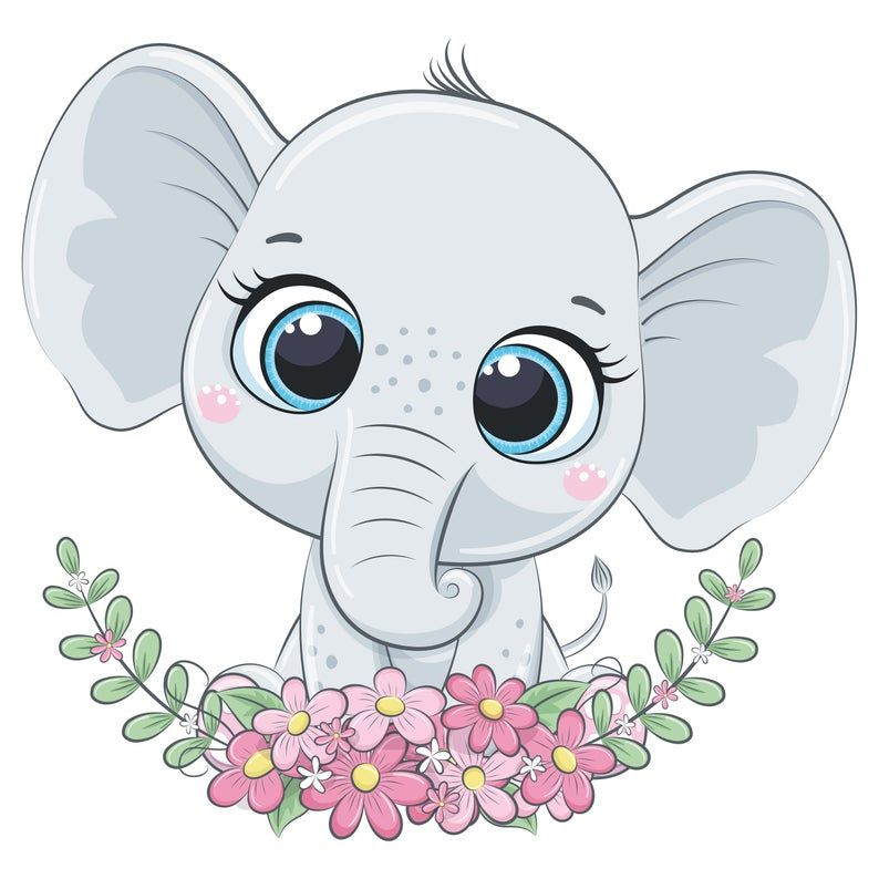 Detail Cute Baby Elephant Png Nomer 10