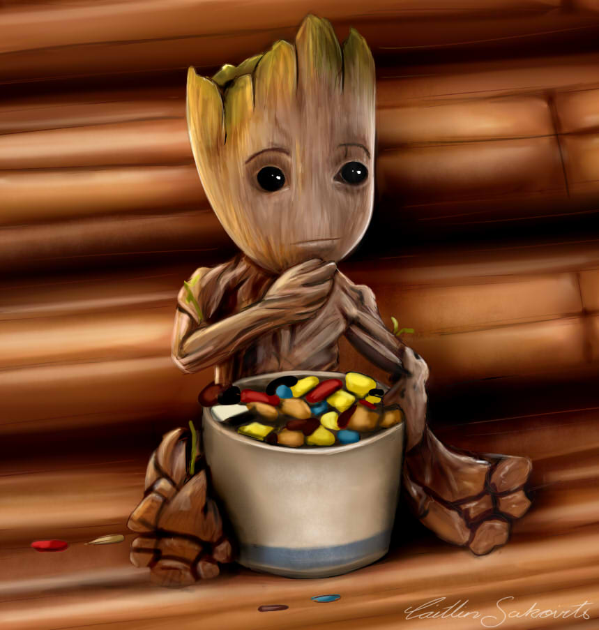 Detail Cute Baby Groot Pictures Nomer 13