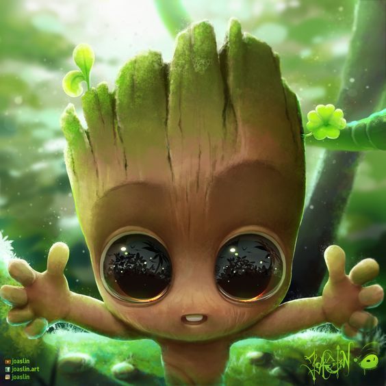 Detail Cute Baby Groot Pictures Nomer 9