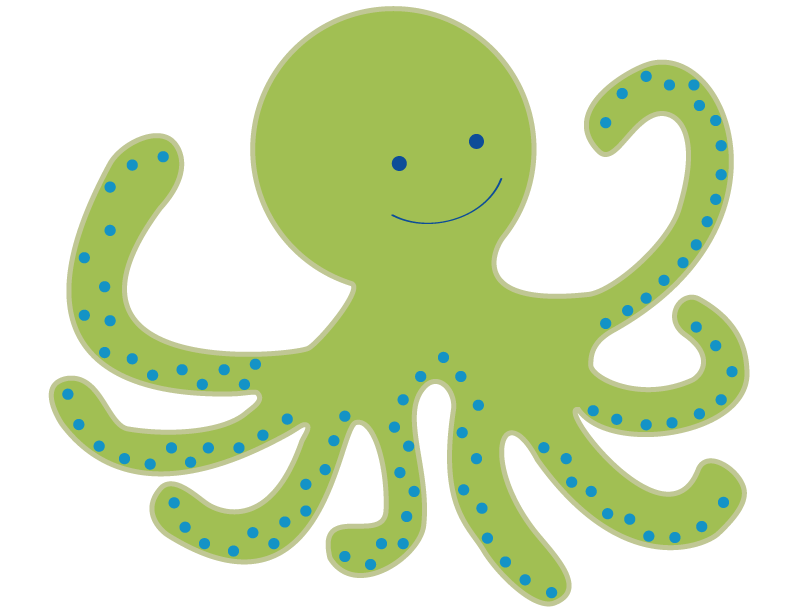 Detail Cute Baby Octopus Clipart Nomer 4