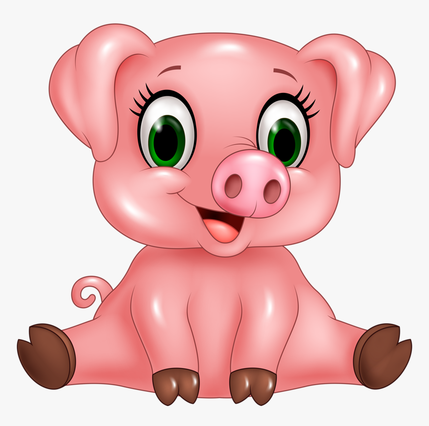 Detail Cute Baby Pigs Clipart Nomer 14