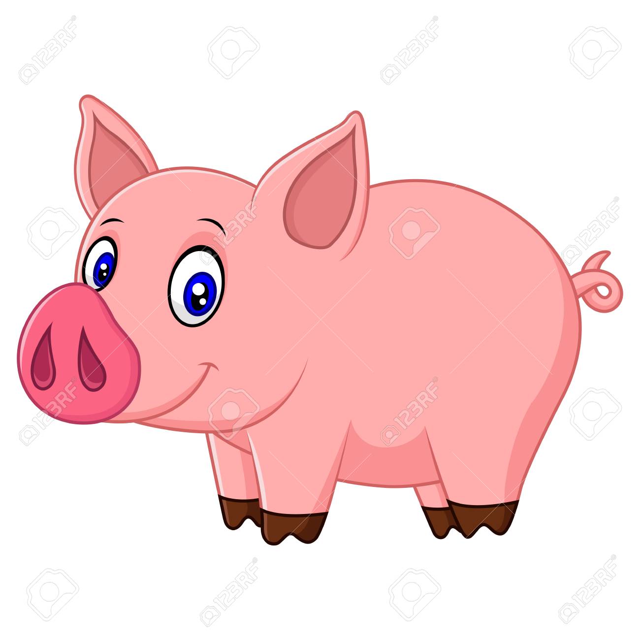 Detail Cute Baby Pigs Clipart Nomer 16