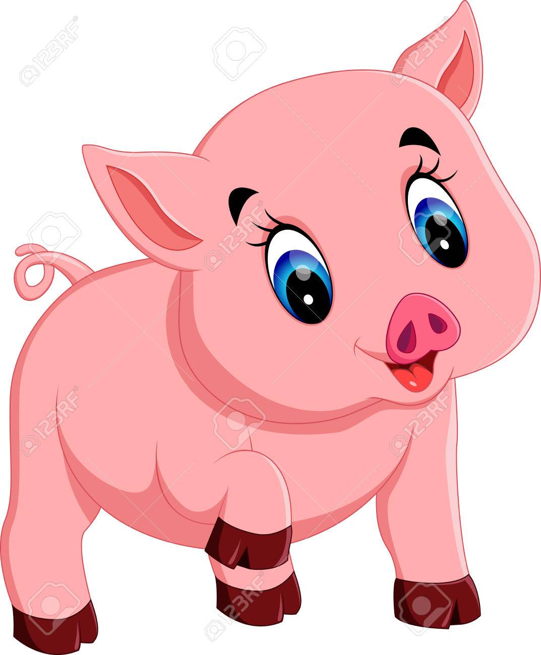 Detail Cute Baby Pigs Clipart Nomer 3