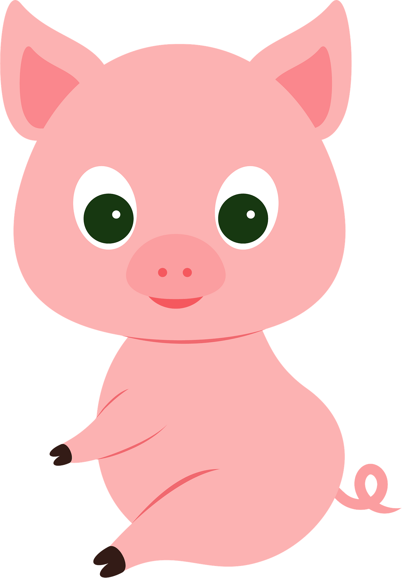 Detail Cute Baby Pigs Clipart Nomer 23