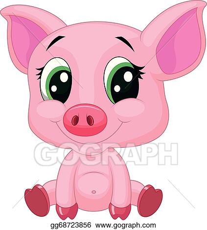 Detail Cute Baby Pigs Clipart Nomer 52