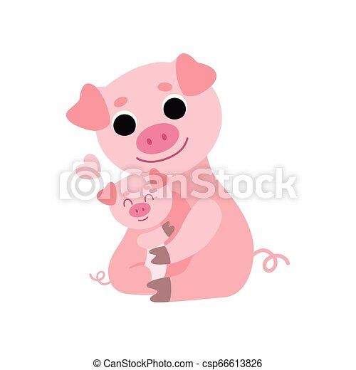 Detail Cute Baby Pigs Clipart Nomer 53