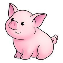 Detail Cute Baby Pigs Clipart Nomer 8